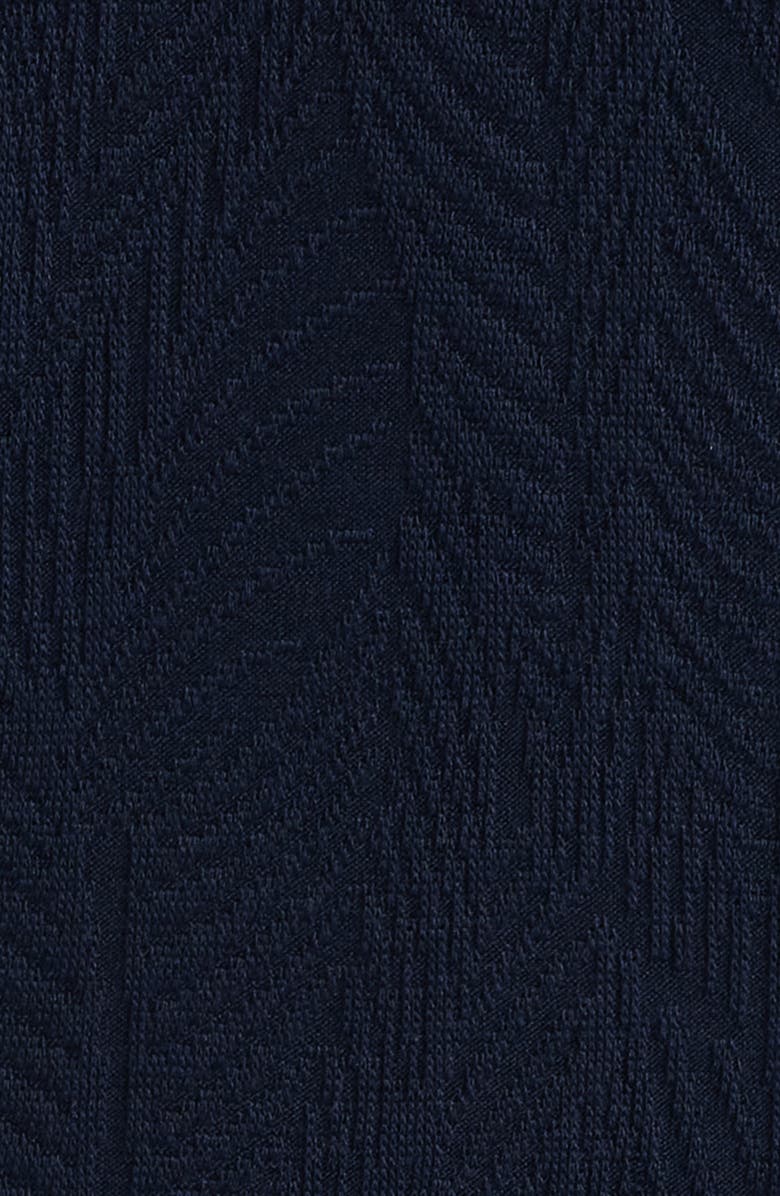 Johnston & Murphy Sedona Jacquard Polo, Alternate, color, Navy Frond