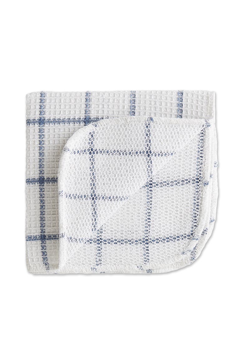 Stonewash Blue Scrubber Dishcloth Set/6, Alternate, color, Stonewash Blue