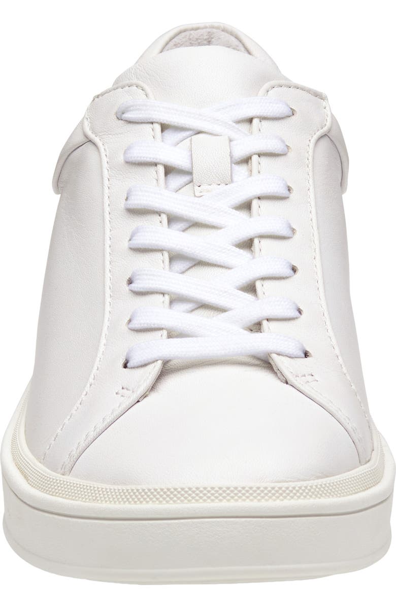 Johnston & Murphy Ashley Sneaker, Alternate, color, White Glove Leather