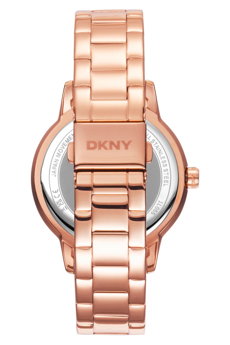 Soho Multifunction Bracelet Watch, Alternate, color, ROSE GOLD