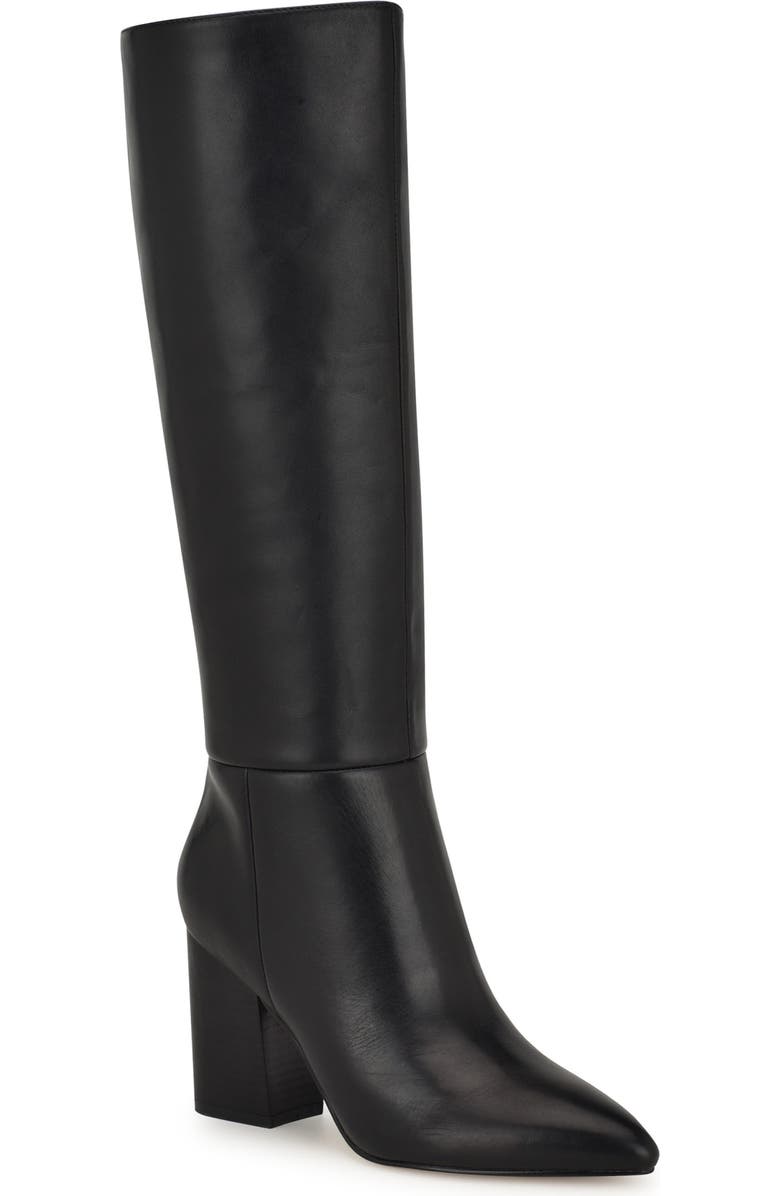 Nine West Peachey Pointed Toe Knee High Boot, Main, color,