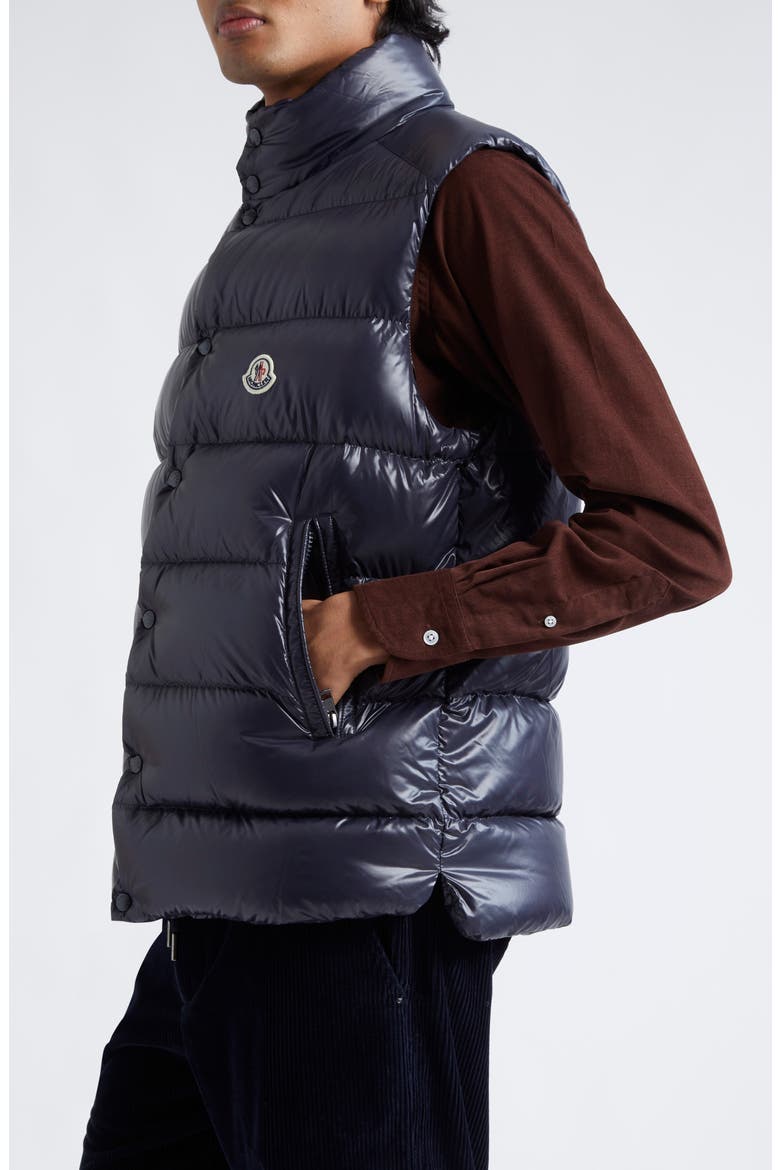 Tibb Down Puffer Vest, Alternate, color, NAVY BLUE