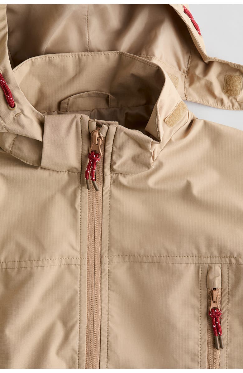 H&M Water-repellent Windbreaker, Alternate, color, Beige