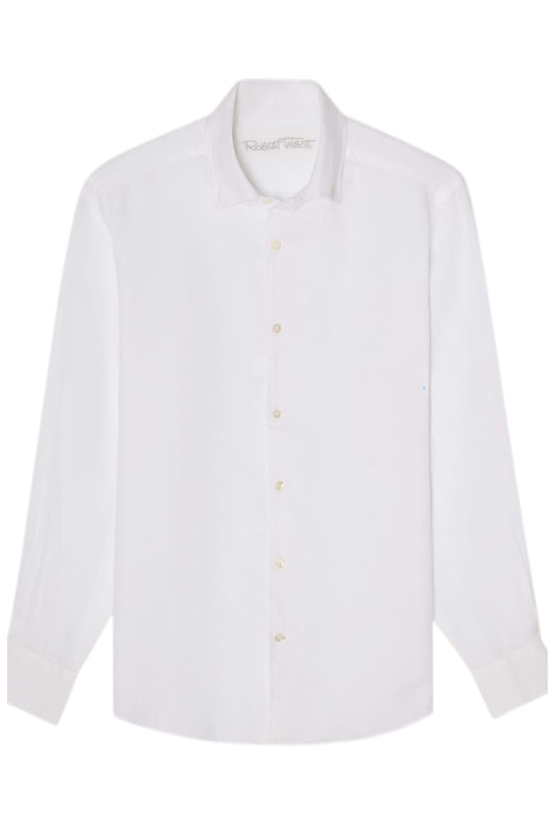 Morgan Linen Shirt, Alternate, color, White