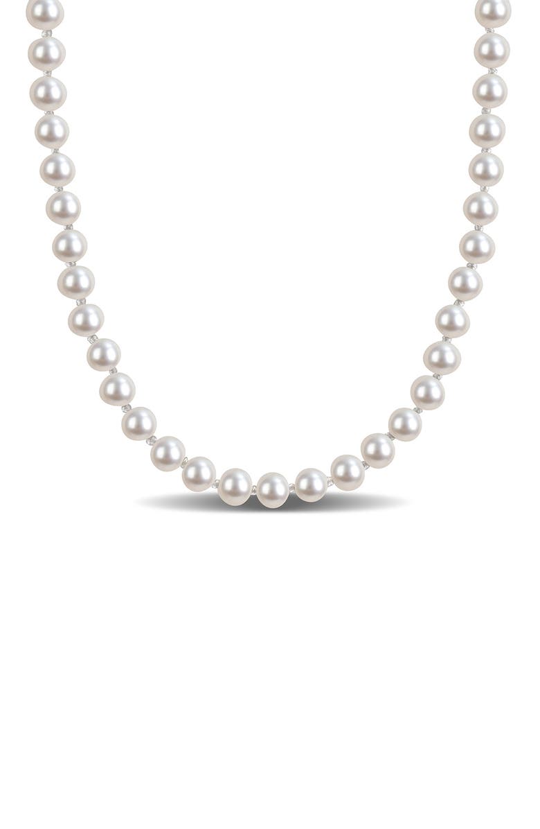 DELMAR Cultured Pearl Necklace, 5–5.5mm, Main, color,