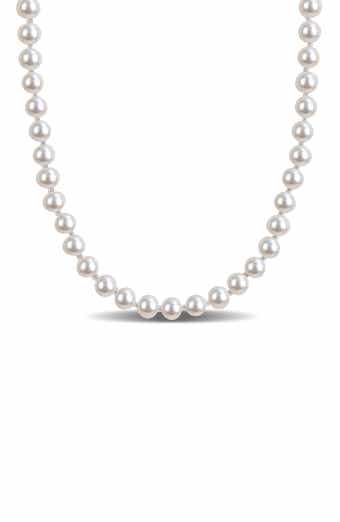 Cultured Pearl Necklace, 5–5.5mm