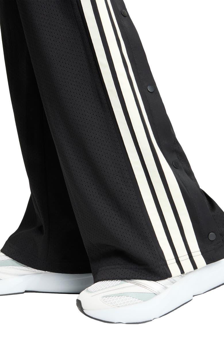 adidas Stadium Mesh Pants, Alternate, color, Black/ White/ Crystal Linen