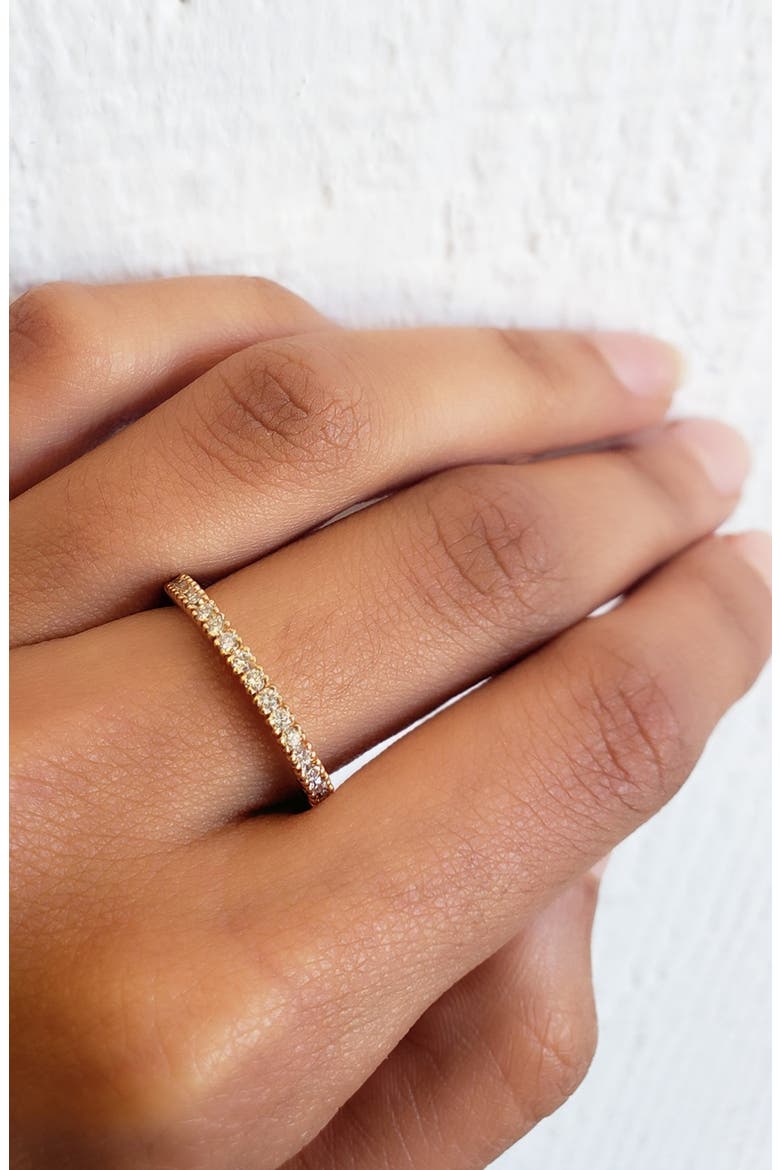 Prong Set Diamond Band Ring, Alternate, color, GOLD