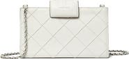 Tory Burch Mini Fleming Soft Quilted Leather Wallet on a Chain