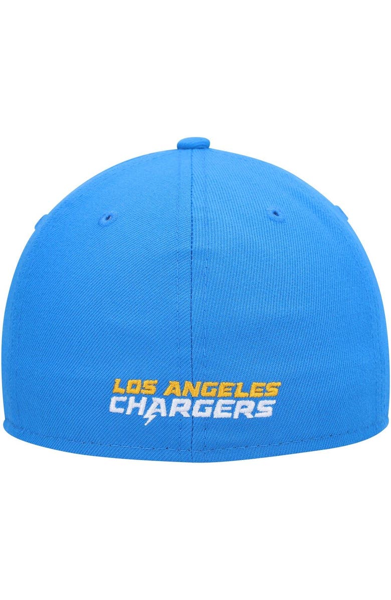 New Era Men's New Era Powder Blue Los Angeles Chargers Logo Omaha Low Profile 59FIFTY Fitted Hat, Alternate, color, 