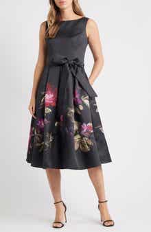 Eliza J Mikado Flare Gown