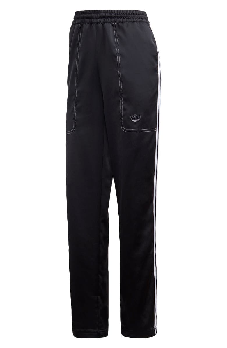 adidas Originals 3-Stripes Satin Track Pants, Alternate, color,