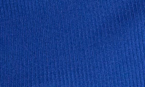 Sunday Ritual Angelica Off The Shoulder Rib Top In Blue