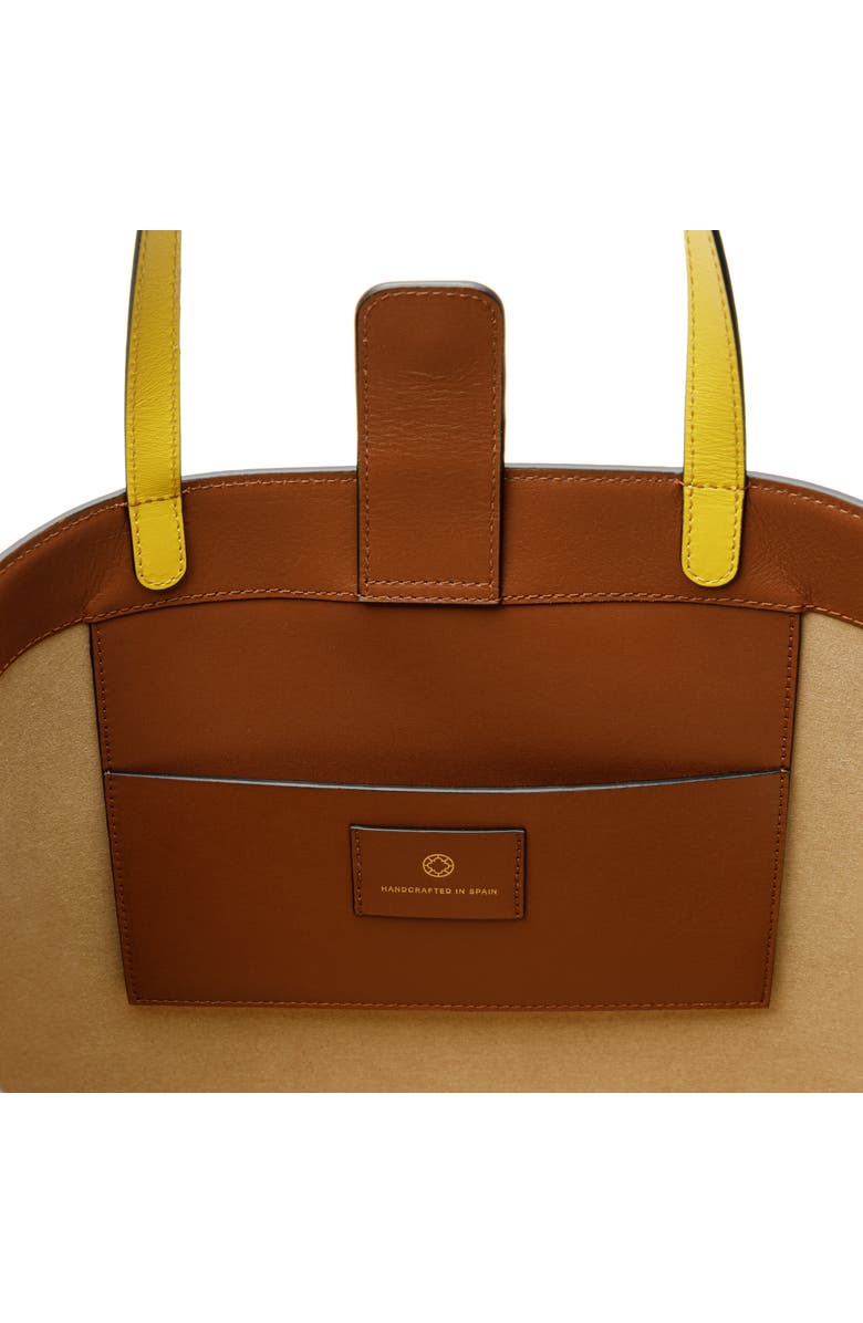 LA PORTEGNA Olivia Tote Vegetable Tanning, Alternate, color, Brown