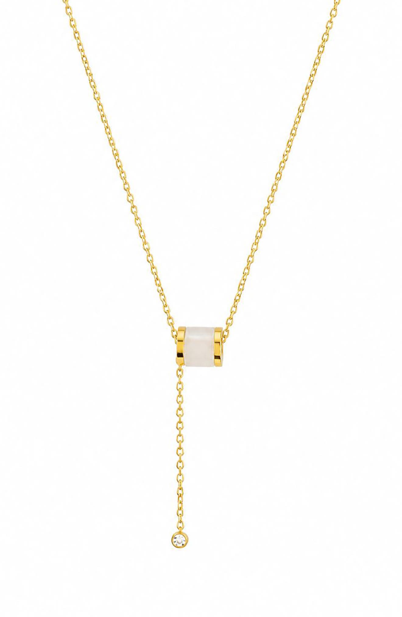 Barrel Y Necklace