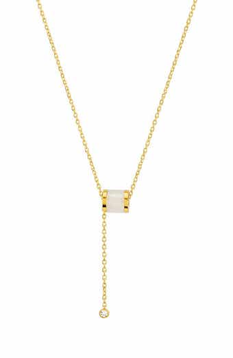 Barrel Y Necklace