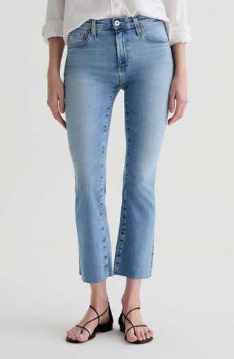 AG Farrah Mid Rise Crop Bootcut Jeans