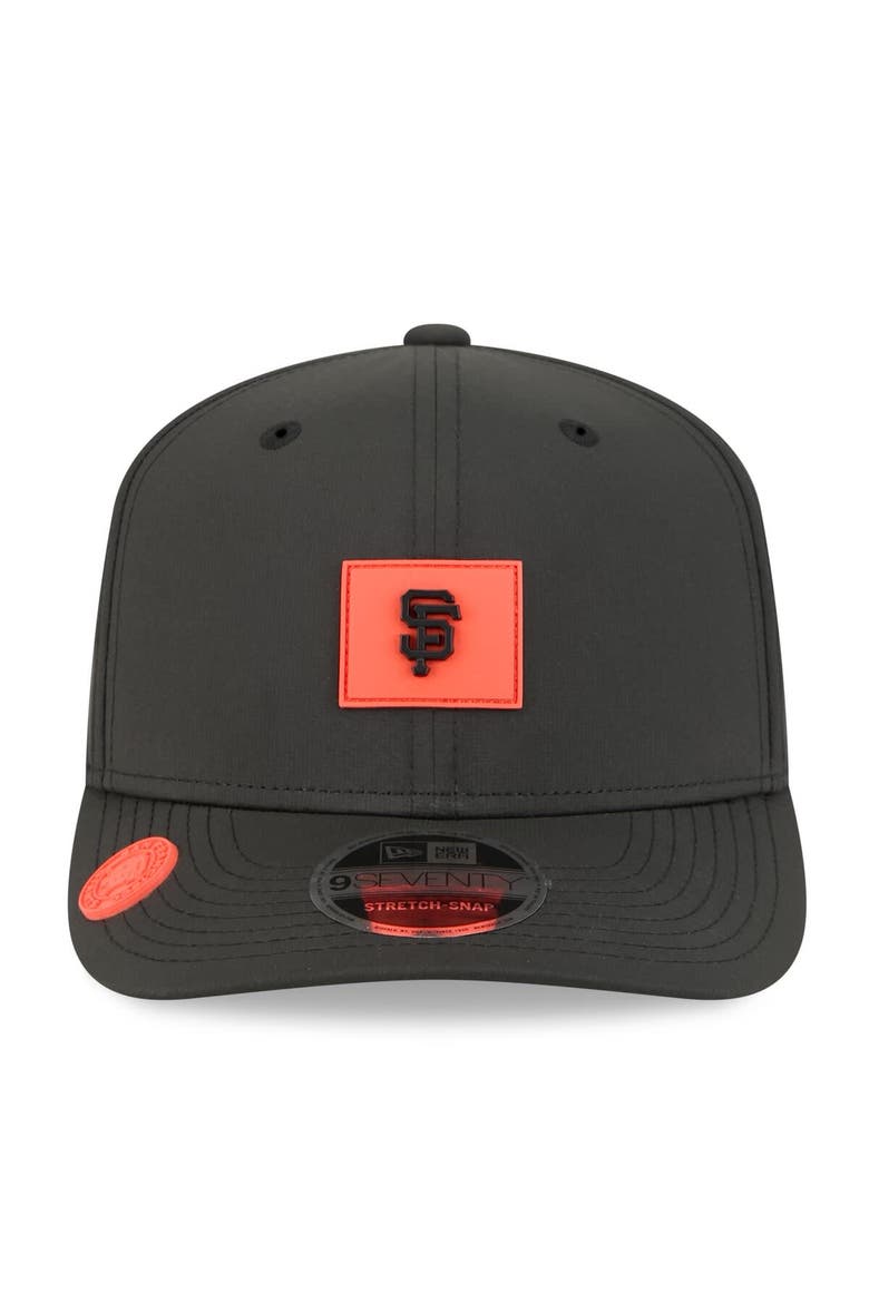 Men's New Era  Black San Francisco Giants 2026 Clubhouse 9SEVENTY Adjustable Hat, Alternate, color, Black