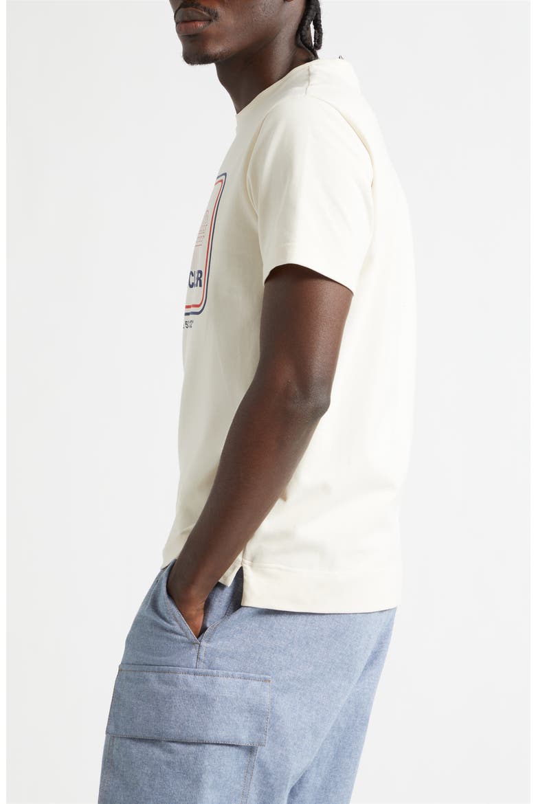 Logo Stretch Cotton Graphic T-Shirt, Alternate, color, SILK WHITE