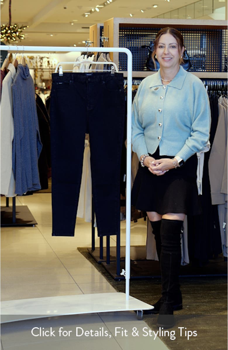 Khloe High Waist Crop Skinny Jeans, sales video thumbnail