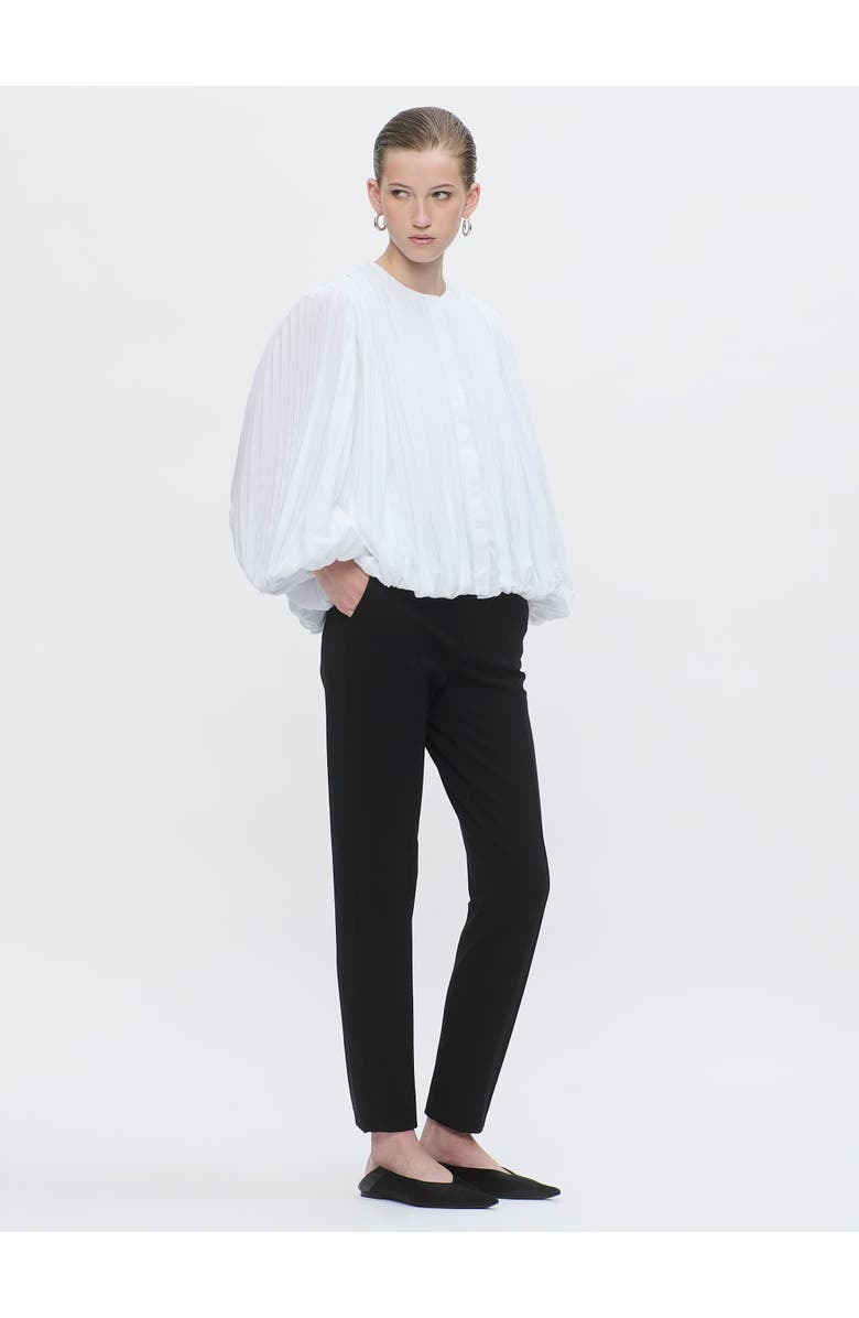 Callas Milano GIULIA Pleated poet shirt White, Alternate, color, White