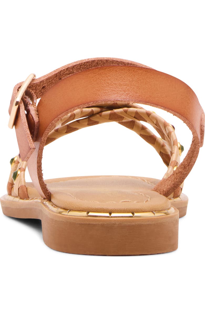 Steve Madden Kids' Gillian Ankle Strap Sandal, Alternate, color, Cognac Multi