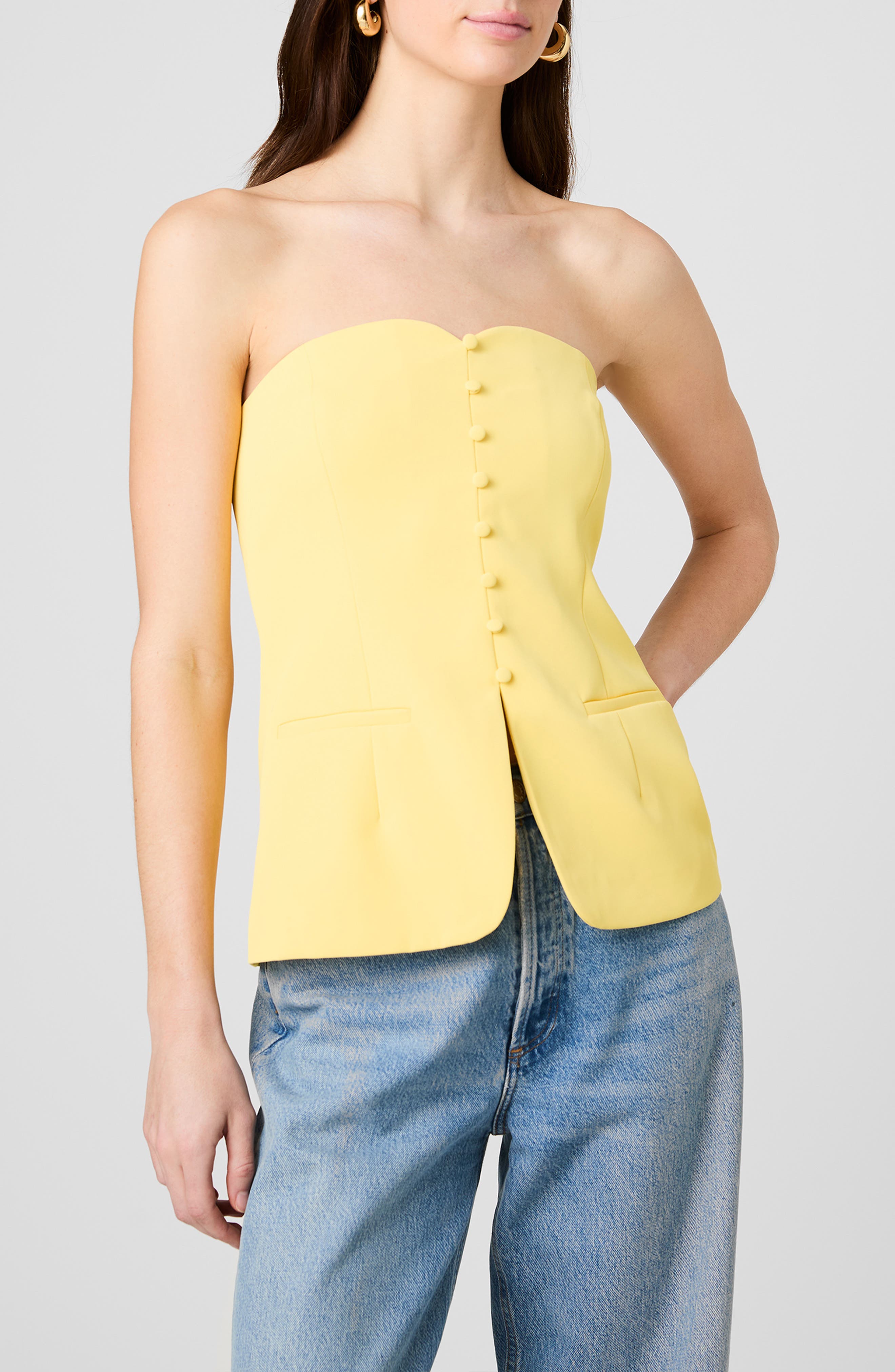 Harry Strapless Top - image 3