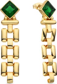 EYE CANDY LOS ANGELES Chain Dangle Drop Earrings