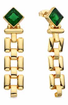 EYE CANDY LOS ANGELES Chain Dangle Drop Earrings