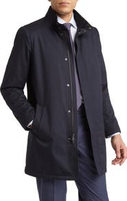Hart Schaffner Marx Bryce Technical All Weather Water Resistant Coat