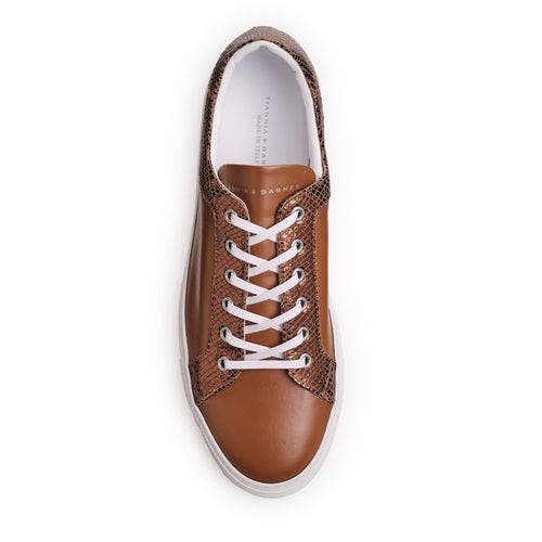 Billy Mens Sneakers, Alternate, color, COGNAC