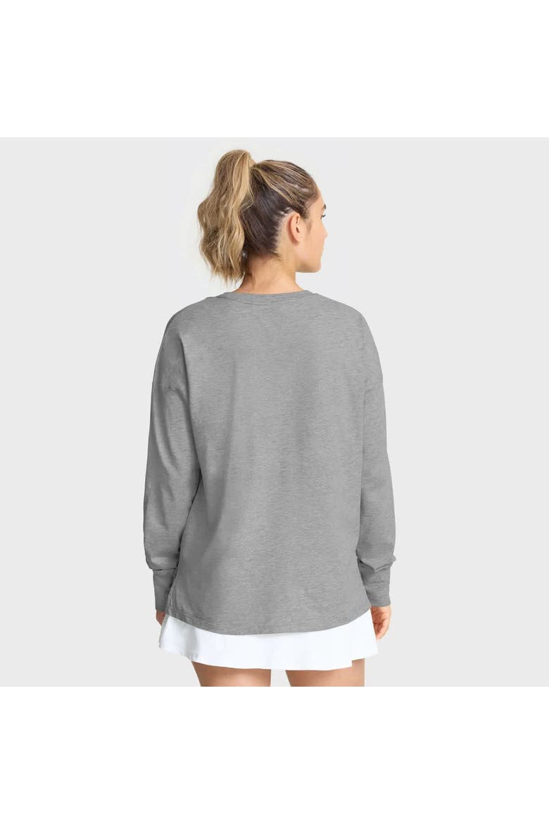 Women's Fanatics Heather Gray Kansas City Chiefs Hometown Legacy Long Sleeve T-Shirt, Alternate, color, Heather Gray