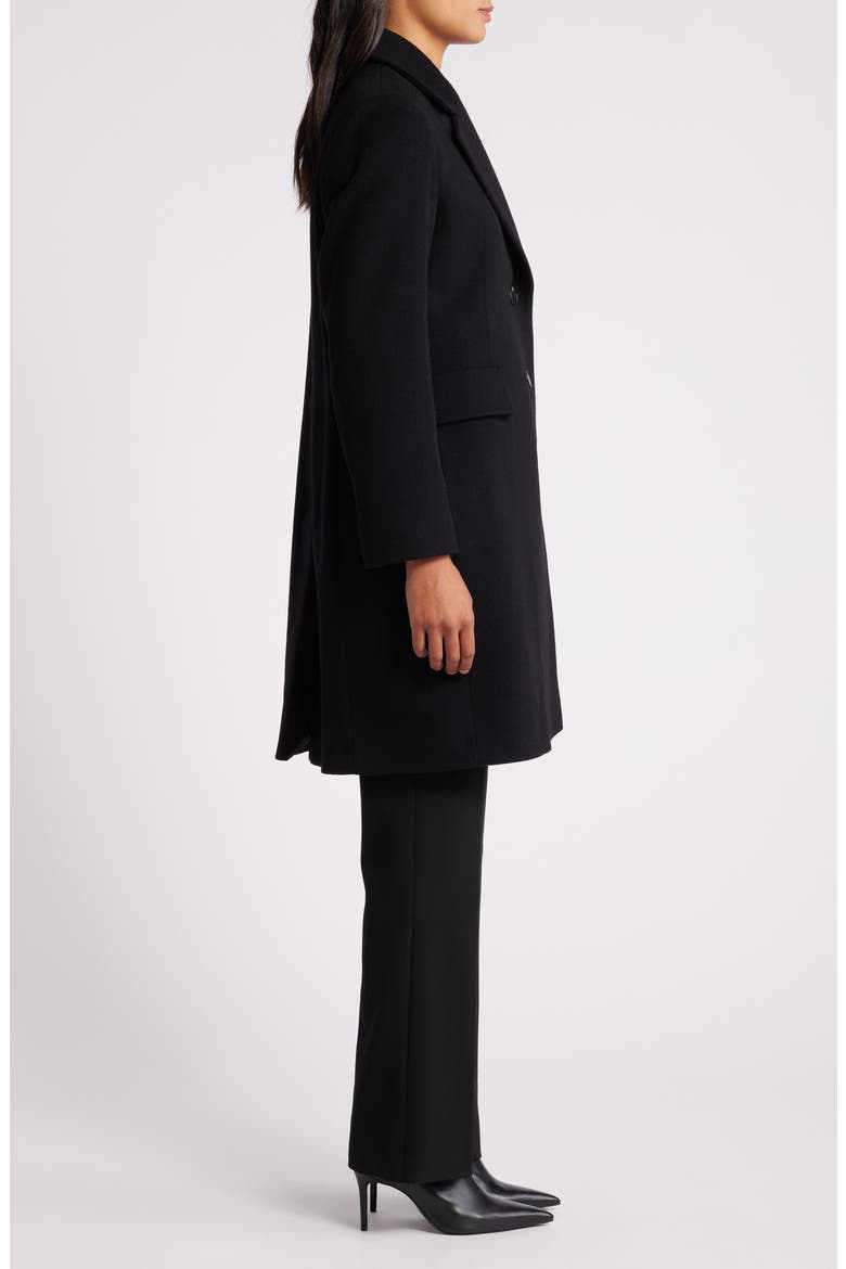 Charlie Wool Coat (Nordstrom Exclusive), Alternate, color, BLACK