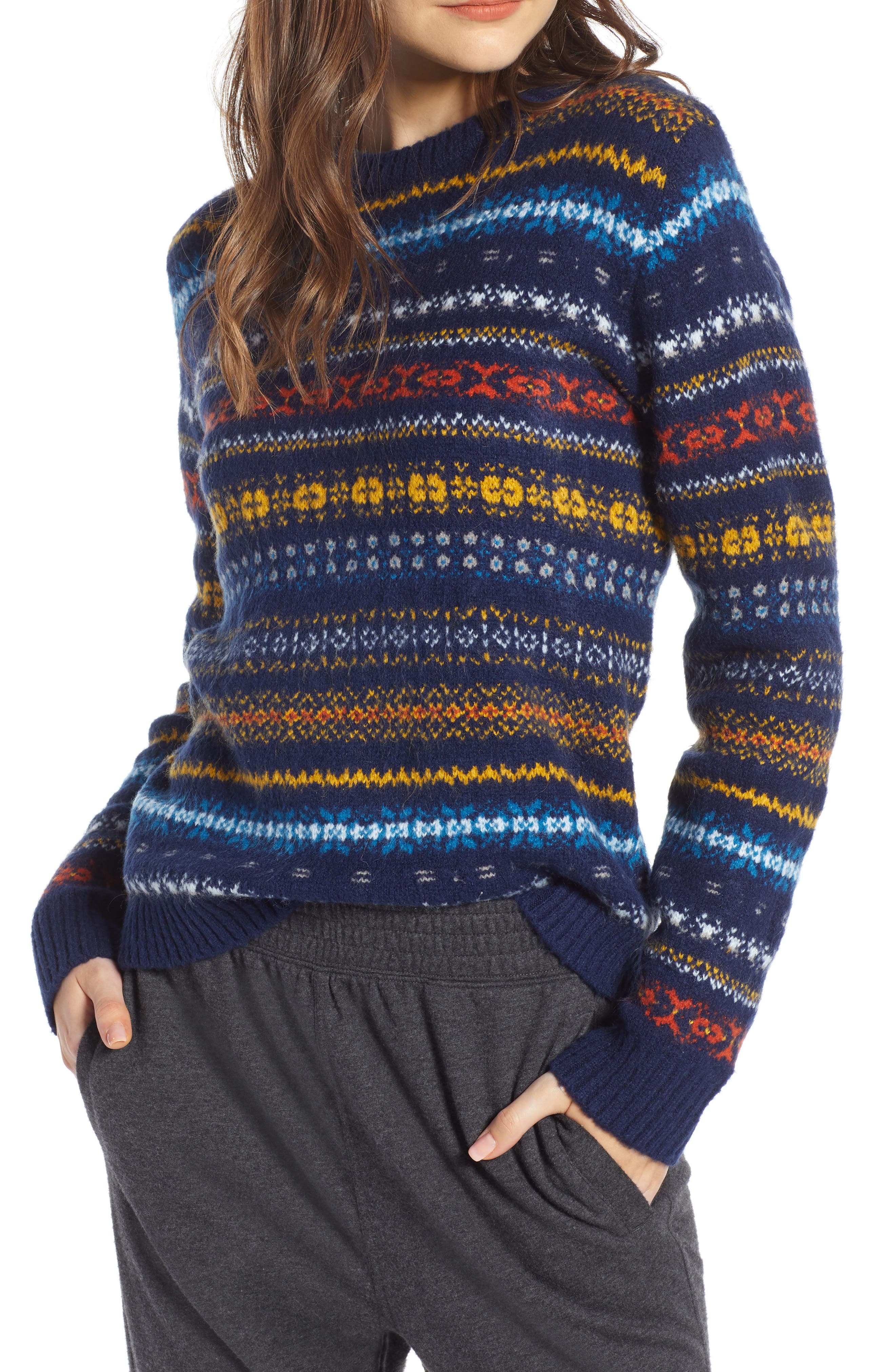 Treasure & Bond Fair Isle Sweater (Nordstrom Exclusive)