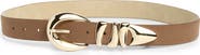 Vince Camuto Sculptural Hardware Belt
