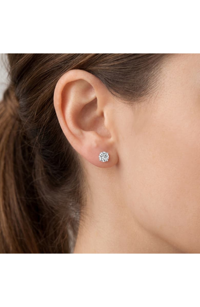 Bliss Diamond 14k or Gold 2 Ct T.W. Certified Natural Diamond Studs, Alternate, color, 14K Yellow Gold