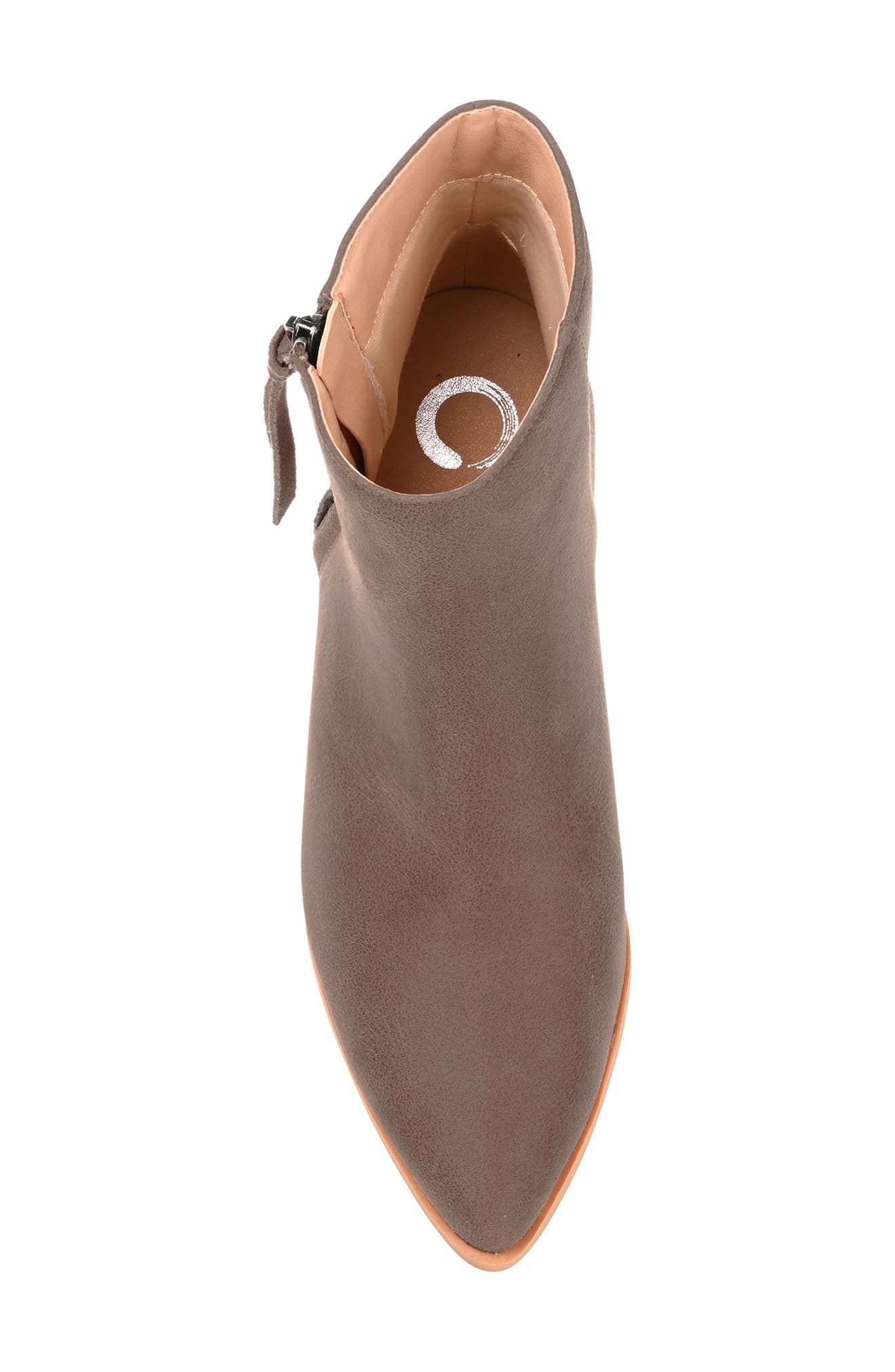 Journee Collection Comfort Foam Sadiya Bootie, Alternate, color, Brown