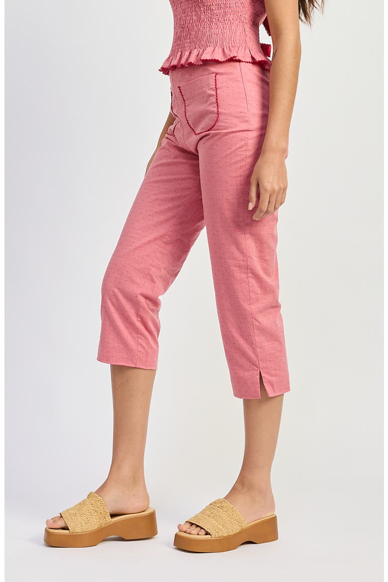 Ada Capri Pants, Alternate, color, RED TONAL