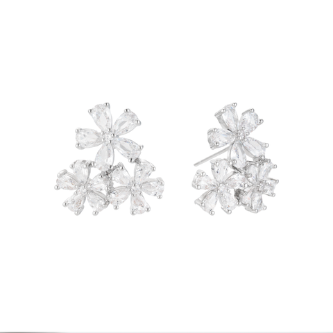 Daisy Crystal Studs