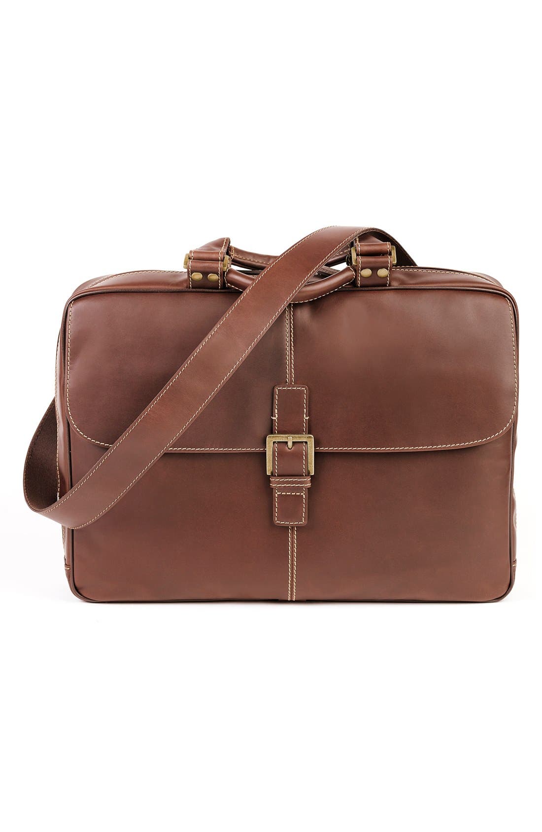 Bryant Analyst Briefcase, Alternate, color, ANTIQUE MAHOGANY