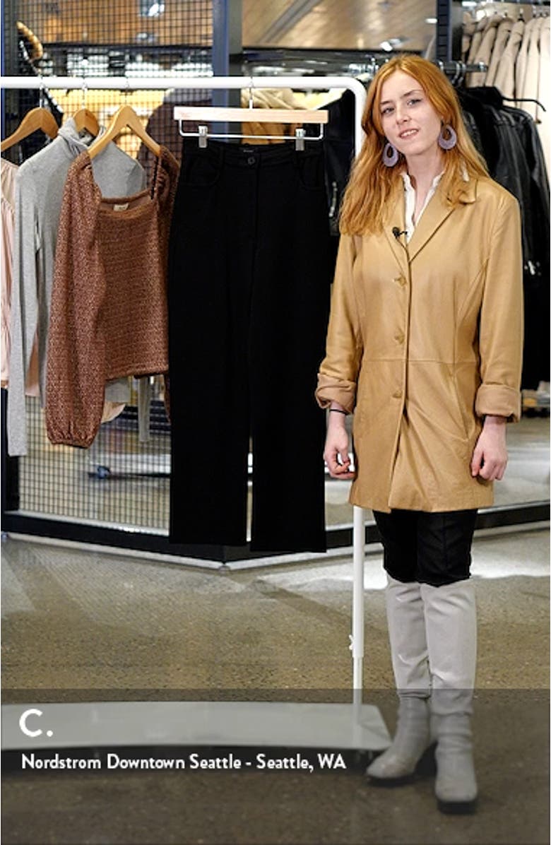 Five-Pocket Ponte Flare Pants, sales video thumbnail