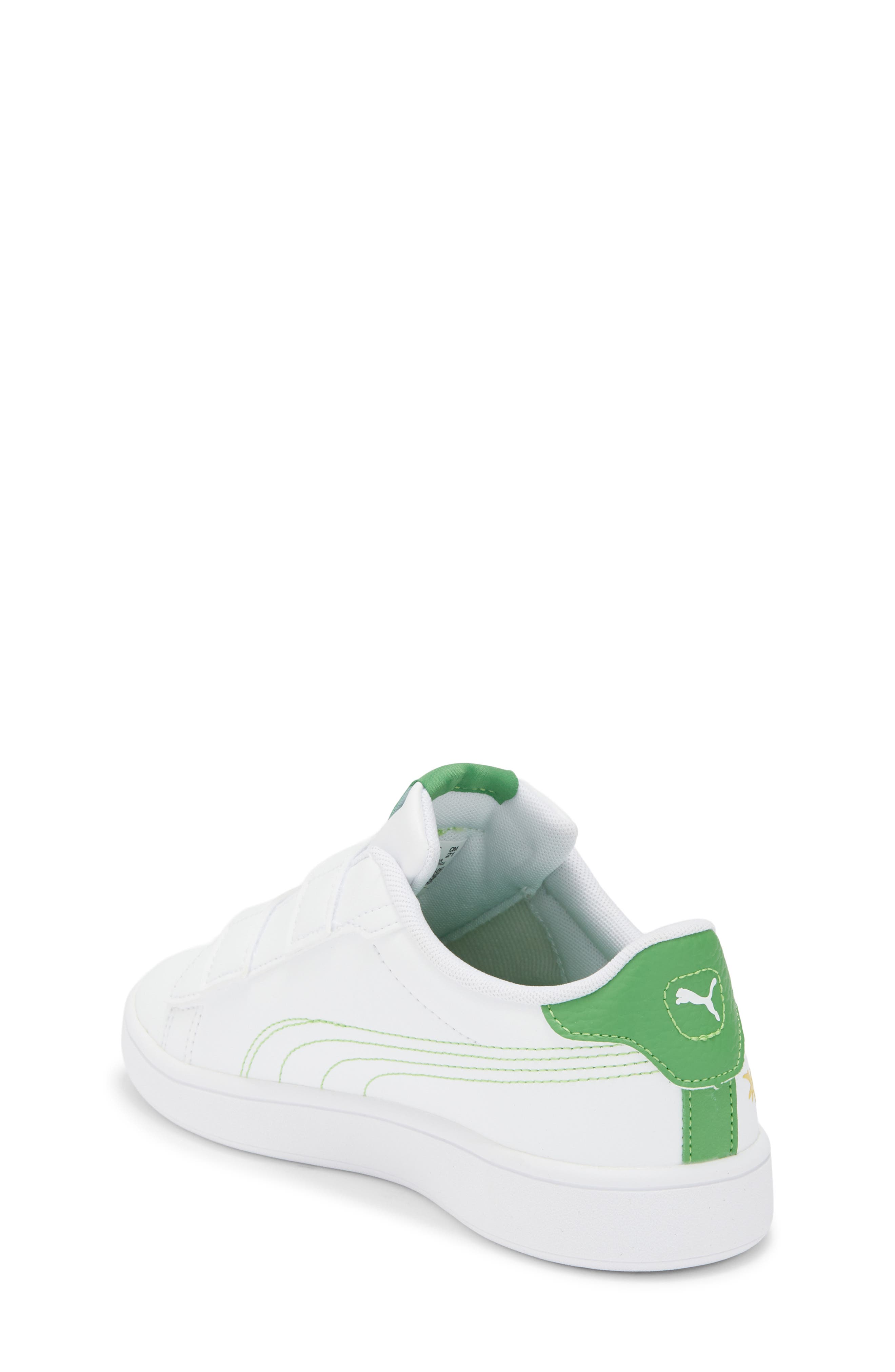PUMA Kids' Smash 3.0 Sneakers, Alternate, color, Puma White/ Green Fruit/ Blue