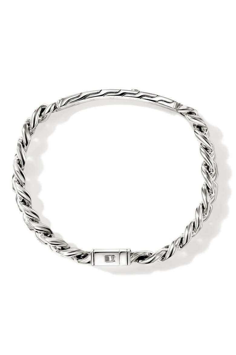 Legends ID Bracelet, 14K Gold, Sterling Silver, 11mm, Alternate, color, SILVER AND GOLD