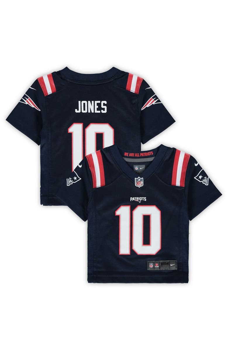 Nike Infant Nike Mac Jones Navy New England Patriots Game Jersey, Main, color, Navy