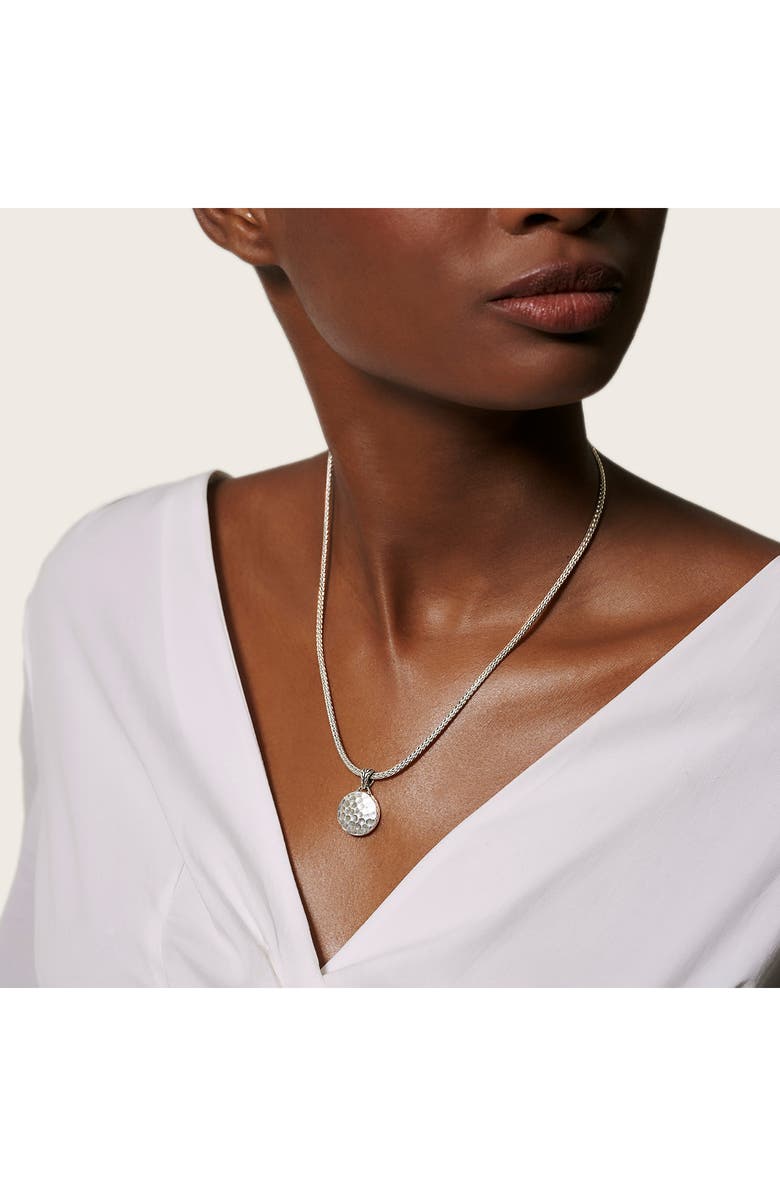 John Hardy Palu Dot Hammered Reversible Pendant Necklace, Alternate, color, 