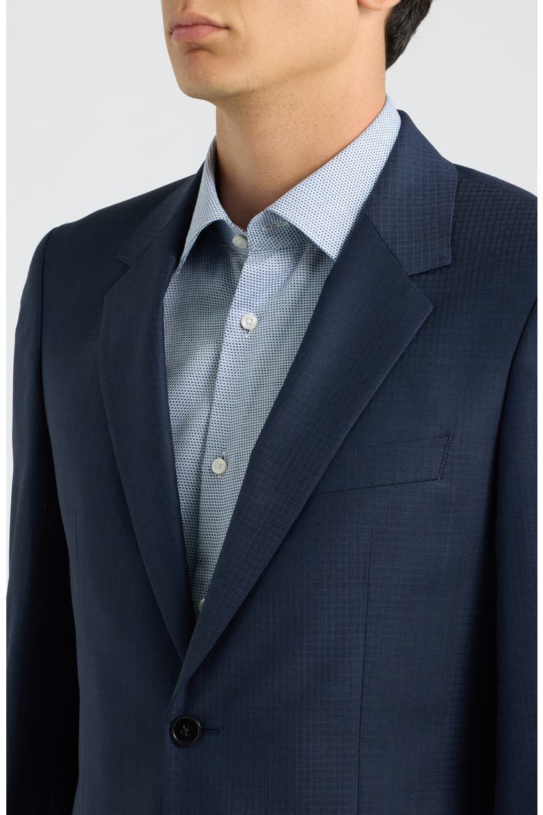 Houston Slim Fit Navy Stretch Wool Blend Suit, Alternate, color, DARK BLUE