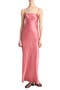 Hammered Satin Maxi Slipdress