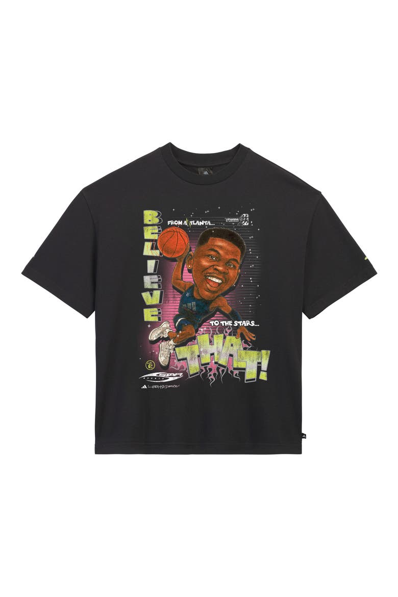 Anthony Edwards Graphic T-Shirt, Main, color, CARBON
