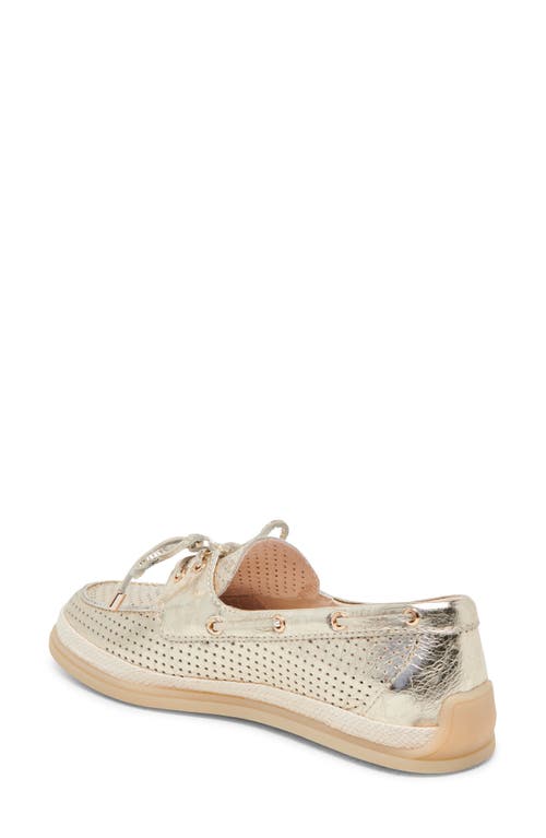 Dolce Vita Doris Boat Shoe In Neutral