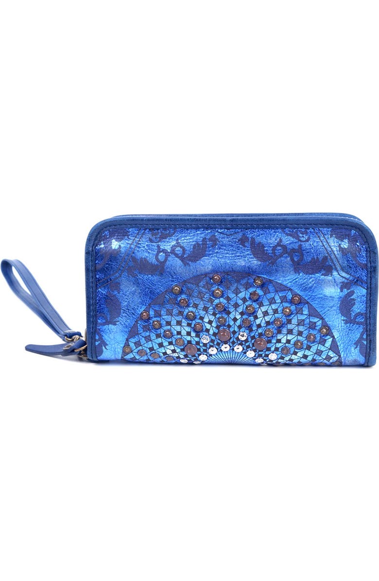 OLD TREND Mola Leather Clutch, Alternate, color,